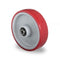 Polyurethan Rad Kunststoff Rad 125 mm Polyamid inkl. Montageset Rolle